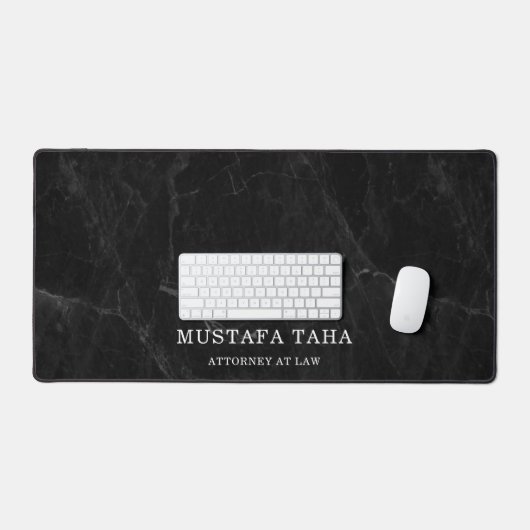 Klassisch Modernes, individuelles Englisch und Ara Schreibtischunterlage (Tastatur & Maus)