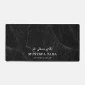 Klassisch Modernes, individuelles Englisch und Ara Schreibtischunterlage (Vorderseite)