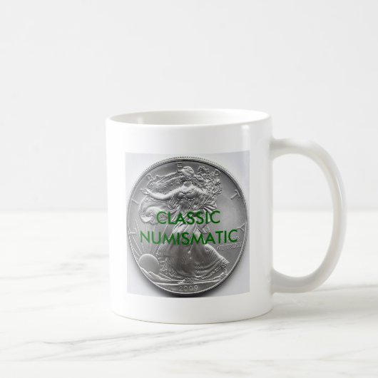 KLASSISCH NUMISMATISCH KAFFEETASSE (Rechts)