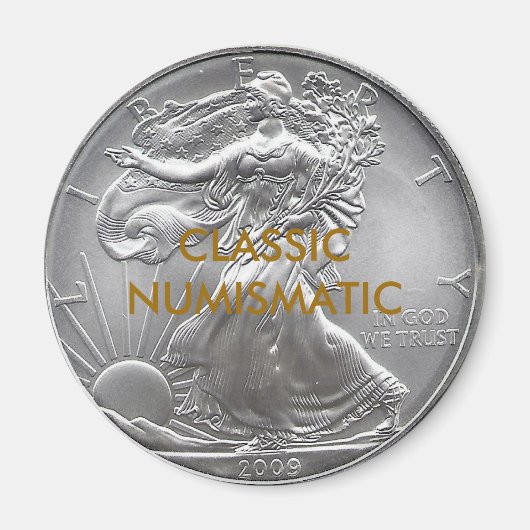 KLASSISCH NUMISMATISCH MAGNET (Vorne)