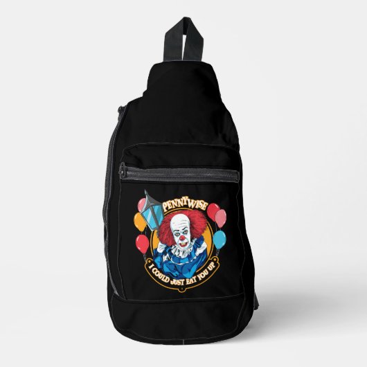 Klassisch pennywise - ich könnte Sie einfach essen Crossbody Bag (Vorderseite)
