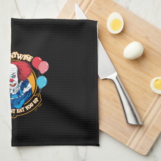 Klassisch pennywise - ich könnte Sie einfach essen Geschirrtuch (Viertel Falte)