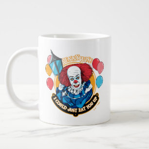 Klassisch pennywise - ich könnte Sie einfach essen Jumbo-Tasse