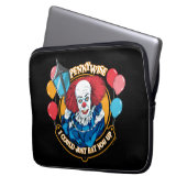 Klassisch pennywise - ich könnte Sie einfach essen Laptopschutzhülle (Vorderseite Links)