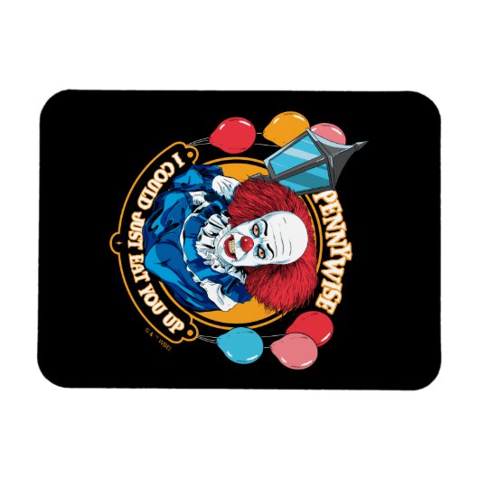 Klassisch pennywise - ich könnte Sie einfach essen Magnet (Horizontal)