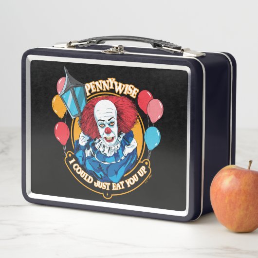 Klassisch pennywise - ich könnte Sie einfach essen Metall Brotdose (Beispiel)