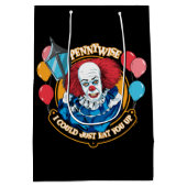 Klassisch pennywise - ich könnte Sie einfach essen Mittlere Geschenktüte (Rückseite)