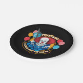 Klassisch pennywise - ich könnte Sie einfach essen Pappteller (Schrägansicht)