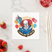 Klassisch pennywise - ich könnte Sie einfach essen Serviette (Beispiel)