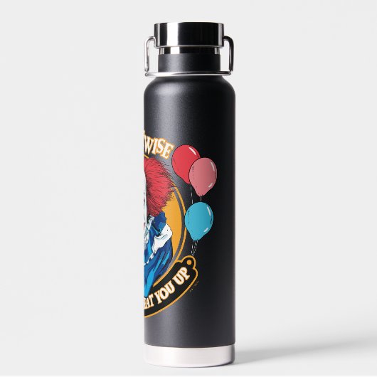 Klassisch pennywise - ich könnte Sie einfach essen Trinkflasche (Rückseite)