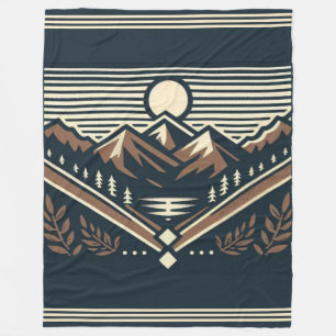 Klassisch/Retro Outdoor/Wildnis  Fleecedecke