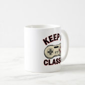 Klassisch Retro-Videospiel-Controller-Tasse Kaffeetasse (VorderseiteRechts)