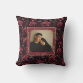 Klassisch romantisch Goldenes Jubiläumswurfkissen Kissen (Vorderseite)