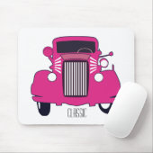 Klassisch rosa Auto Mousepad (Mit Mouse)