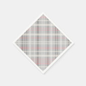 klassisch rosa kariert serviette (Ecke)