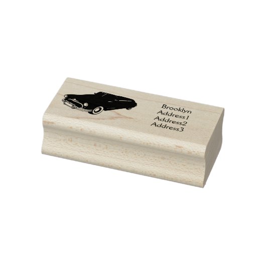 Klassisch rot 1948 Auto Gummistempel (Stempel)