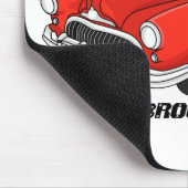 Klassisch rot 1948 Auto Mousepad (Ecke)