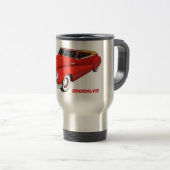 Klassisch rot 1948 Auto Reisebecher (VorderseiteRechts)