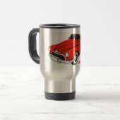 Klassisch rot 1948 Auto Reisebecher (Vorderseite Links)