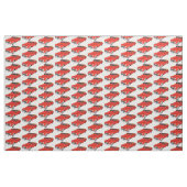 Klassisch rot 1948 Auto Stoff (Fat Quarter (45,7 x 55,9 cm))