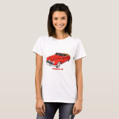 Klassisch rot 1948 Auto T-Shirt (Vorne ganz)