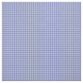Klassisch Royal Blau Gingham Karo Stoff (Muster)