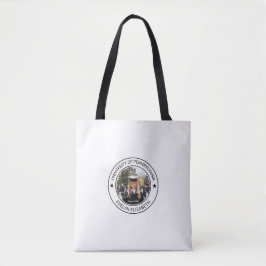 Klassisch runder Abschluss Moderne Schrift Mittel Tasche