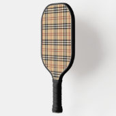 Klassisch schicker schottischer Tartan-Muster Pickleball Schläger (Links)