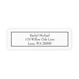 Klassisch Schwarz und Weiß