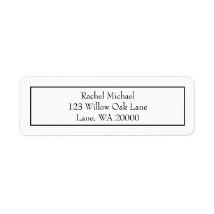 Klassisch Schwarz und Weiß