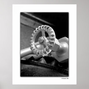 Klassisch Schwarz und Weiß Poster