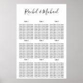 Klassisch Schwarz-Weiß Poster (Vorne)