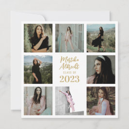 Klassisch und einfach weiß | FOTO ABSCHLUSS Einladung