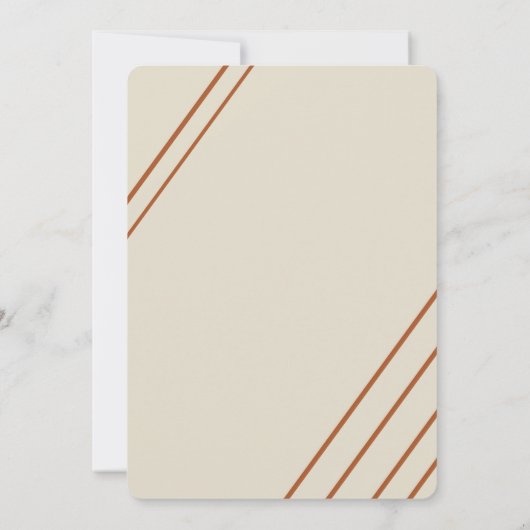 Klassisch und elegant gepflegt einladung (Rückseite)