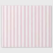 Klassisch und stilvoll, in Rosa und Weiß gestriche Geschenkpapier (Flach)