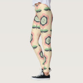 Klassisch Vintag: florloses Design Leggings (Links)