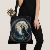 Klassisch, vintage Wolf & Mond Tasche (Von Nahem)