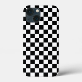 Klassisch weißes und modernes schwarzes quadratisc Case-Mate iPhone hülle