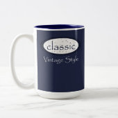 klassisch zweifarbige tasse (Links)