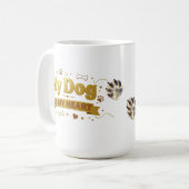 Klassische 15 oz Hunde Lover Tasse (Vorderseite Links)