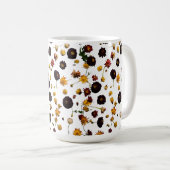 Klassische 15 oz Tasse mit Blumenexplosionsdesign (VorderseiteRechts)
