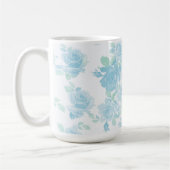 Klassische 15oz Tasse in Elzbieta aqua basil (Links)