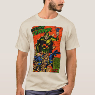 Klassische 1940er Jahre Der Schwarze Terror-T - Sh T-Shirt