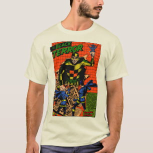 Klassische 1940er Jahre Der Schwarze Terror-T - Sh T-Shirt