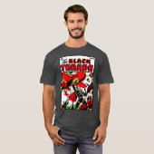 Klassische 1940er Jahre Der Schwarze Terror-T - Sh T-Shirt (Vorne ganz)