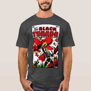 Klassische 1940er Jahre Der Schwarze Terror-T - Sh T-Shirt