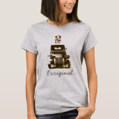 Klassische 2CV Das Original T-Shirt (Vorderseite)
