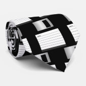 Klassische 3,5"-Diskettenlaufwerk-Krawatte Krawatte (Gerollt)