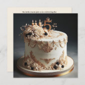 KLASSISCHE 5. BREITE JAHRESZEITLICHE EINLADUNG (Vorne/Hinten)