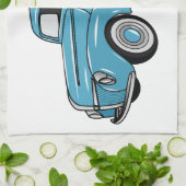 Klassische Abbildung des Cartoon eines LKW Geschirrtuch (Gefaltet)